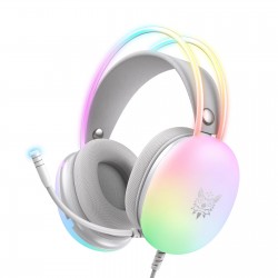 Headset Gaming Onikuma X25 RGB LED – White